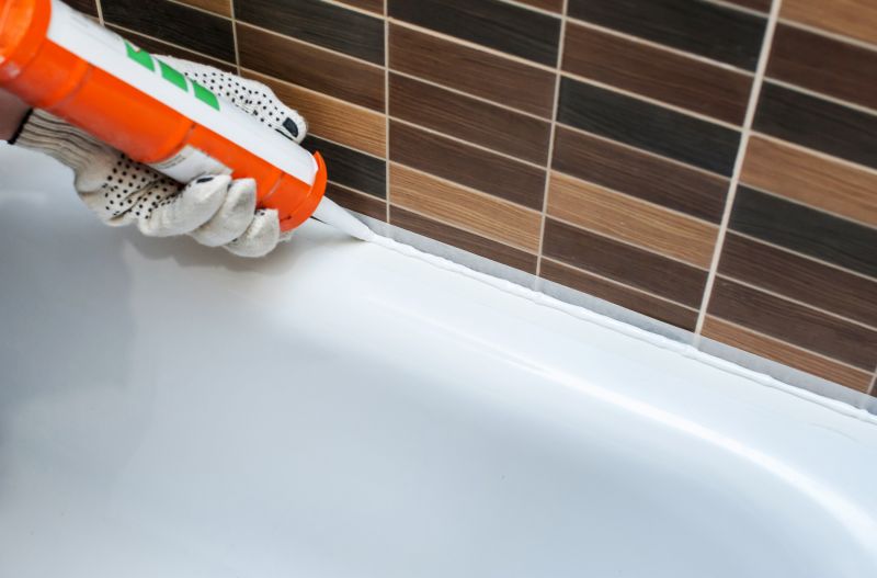 Bathtub Caulking