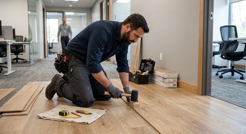 Commercial Handyman Service project example